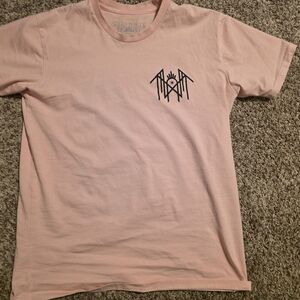 Sleptone Men's Light Pink Graphic Tee